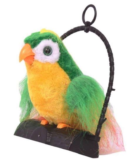 talk  parrot battery operated toy  kids multicolor buy talk  parrot battery