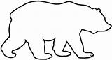 Bear Outline Polar Drawing Head Silhouette Clipartmag Getdrawings sketch template