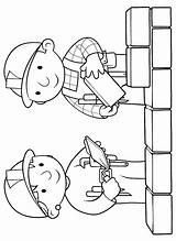 Builder Bob Coloring Pages Clipart Printable Color Wendy Building Print Cartoon Leo Animated Library sketch template