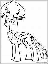 Little Pages Thorax Pony Coloring Cartoons sketch template