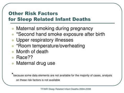 ppt sleep related infant deaths tulsa county 2004 2008 powerpoint