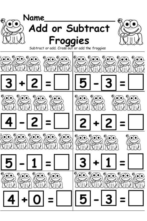 kindergarten worksheets math addition worksheets