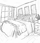 Coloring Bedroom Pages Room Aesthetic Girls Printable Interior Template Sheet Getcolorings Color Sketch Popular sketch template