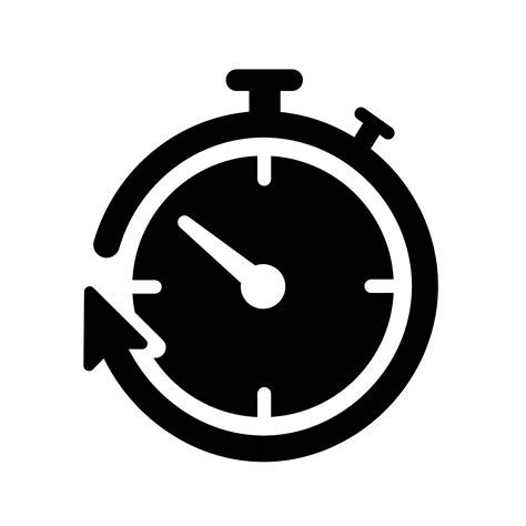 timer icon vector art icons  graphics