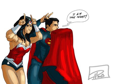 superman wonder woman dc comics art beautiful pictures