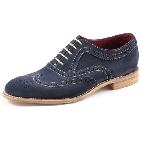 loake fearnley suede mens oxford brogue mens  cho fashion  lifestyle uk