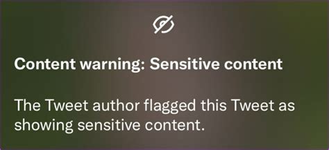 sensitive content  twitter guiding tech