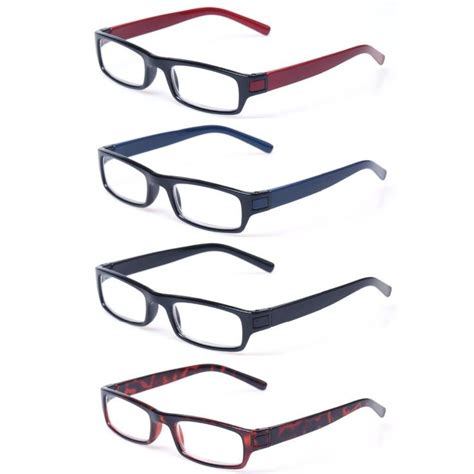 buy now reading glasses set of 4 great value quality fashion readers