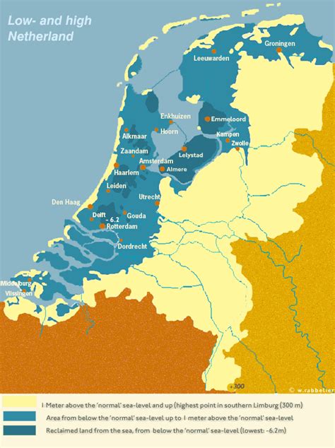 holland geography map