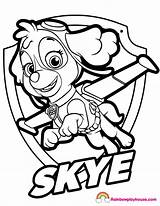 Paw Patrol Easter Coloring Pages Boys Getcolorings Top sketch template
