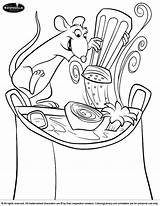 Ratatouille Coloring Pages Rat Kids Fink Remy Disney Coloringlibrary Color Chef Printable Print Template Popular sketch template