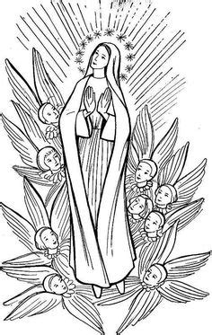 queenship  mary mary queen  heaven lapbook coloring pages