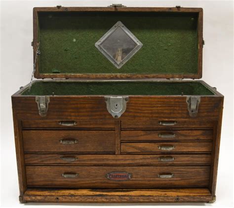 sold price early craftsman machinist tool chest january