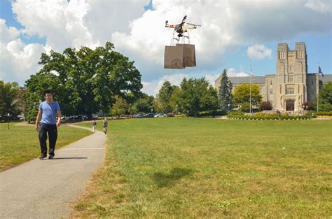 virginia tech team studies drone human collision safety virginia tech virginia drone