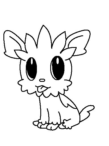pokemon lillipup coloring pages coloring pages