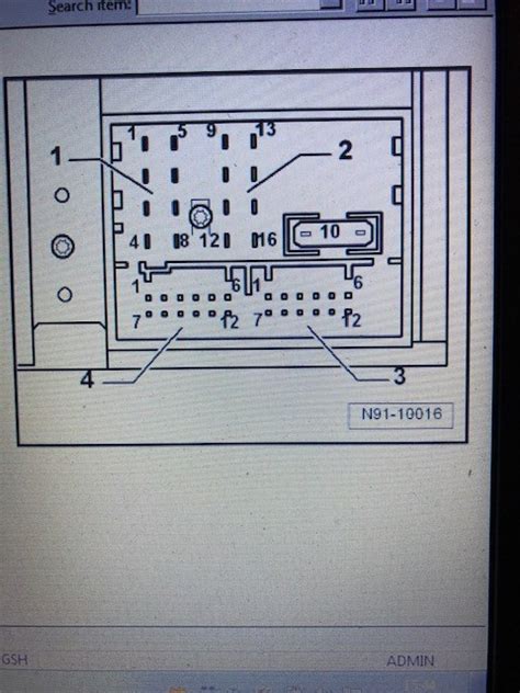 vw passat radio wiring diagram  vw passat fuse box wiring diagram channel chip difficulty