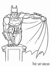 Colorir Superhero Legal Knight Dark Batmobile Imprimir Tegninger Herois Evil Colorironline Birijus Gaddynippercrayons sketch template