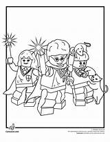 Lego Potter Harry Coloring Pages Onlycoloringpages Sheets sketch template
