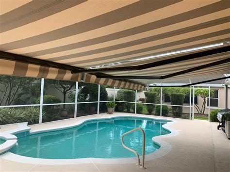 sunsetters weatherbreaker panels adding protection   retractable awning retractable