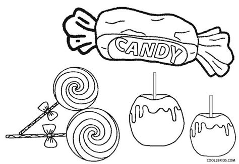 printable candy coloring pages  kids coolbkids
