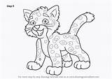 Jaguar Diego Go Baby Draw Step Drawing Drawingtutorials101 Cartoon Necessary Adding Finishing Touch Complete Tutorials sketch template