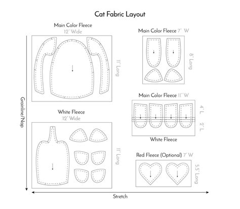 booper  cat  sewing pattern  bonus tiny patterns