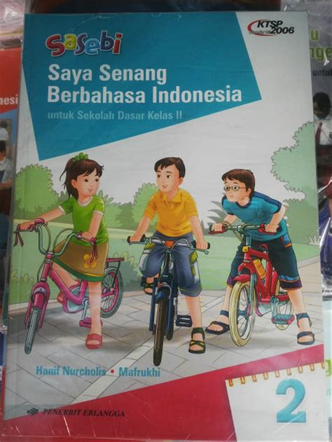 Buku Bahasa Indonesia Kelas 2 Sd Penerbit Erlangga