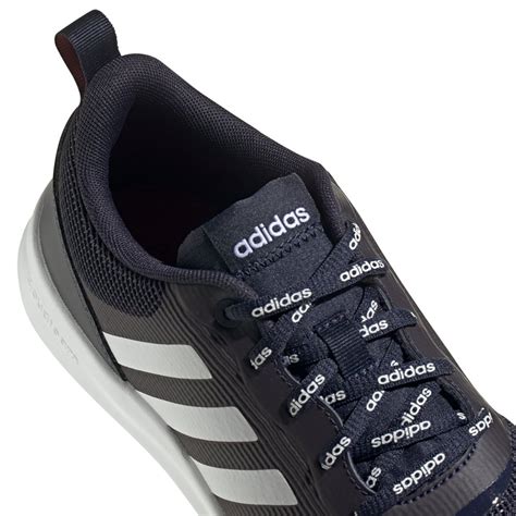 adidas qt racer  running shoes black runnerinn