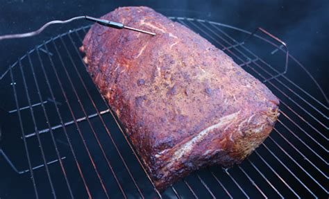 smoked pork prime rib pork loin rib roast recipe