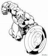 Marvel Coloring Pages Adults Comics Drawing Getdrawings sketch template