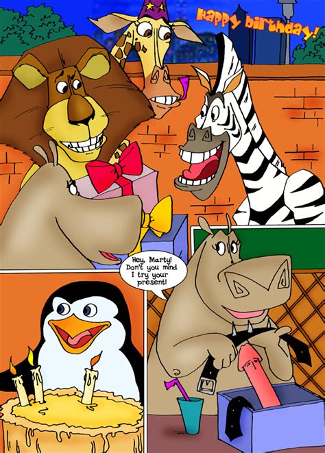 Post 3156403 Alex The Lion Comic Gloria Hippo Madagascar Marty The