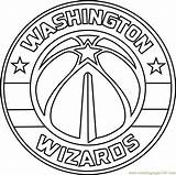 Wizards Nba Blazers Portland Lakers 76ers Bucks Milwaukee Getcolorings Coloringpages101 sketch template