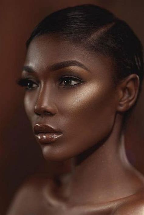 28 Best Natural Makeup For Black Women To Look Beautiful Dark Skin