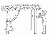 Sukkot Sukkah Coloring Pages Building Pluspng Printable Drawing Click Categories Crafts Transparent Collection Featured Related sketch template