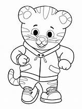 Daniel Tiger Coloring Pages Color Hispanic Printable Kids Printables Wild Tigre Print Sheets Neighborhood Para Colorir Where Colouring Characters Things sketch template