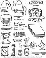 Coloring Pages Christmas Cooking Color Kids Colouring Adult Printable Cookies Book Food Dover Publications Worksheets Workers Drink Recipe Doverpublications Things sketch template
