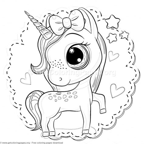 cute baby cute unicorn coloring pages nibhtlovers