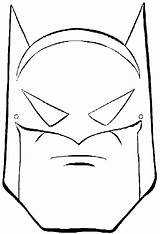 Batman Mask Coloring Pages Printable Print Masks Mascara Molde Superhero Coloringsky Kids sketch template
