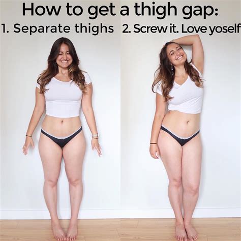 this woman s bold message about thigh gap wins summer health