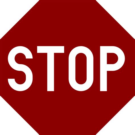 stop sign graphic clipartsco