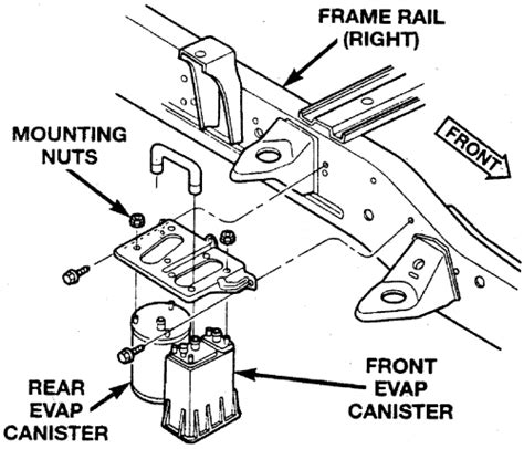dodge ram  evap system diagram