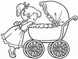 Coloring Baby Carriage Pages Silhouette Clip Getdrawings Getcolorings Camaro Chevrolet sketch template