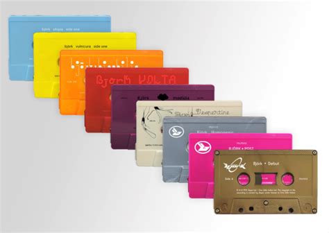 Björk Reissues Nine Albums On Limited Edition Coloured Cassette