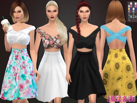 simsfanbgs  spring sexy set spring skirts bris ts cc sims cc