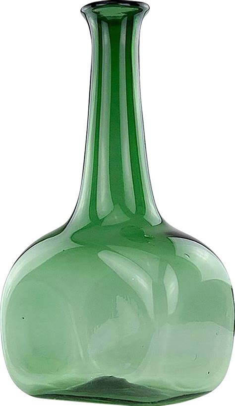 Glass Vintage Green Vase 1960s Design Market