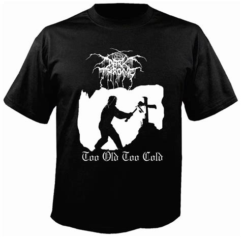 Darkthrone Too Old Too Cold T Shirt Metal And Rock T