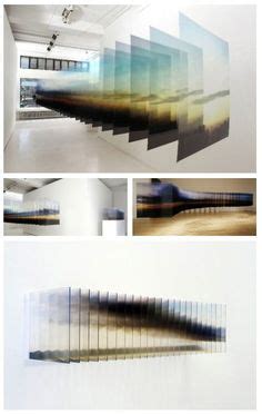 layered landscapes  japanese artist nobuhiro nakanishi exhibition