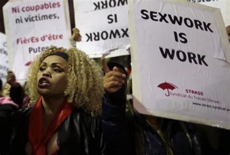 France Makes Paying For Sex Illegal Sex Workers Protest