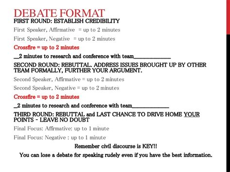 debate script    negative speaker