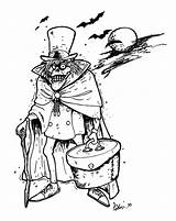 Haunted Ghosts Entitlementtrap Hitchhiking Bookman Freehand sketch template